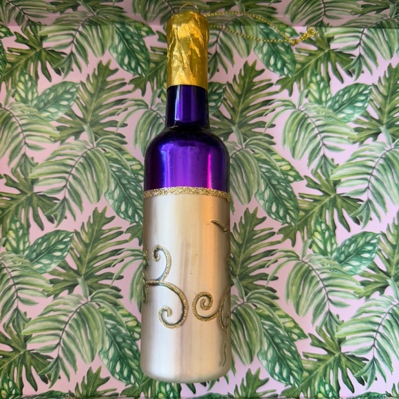 Red & White Wine Ornaments Trinkets Duo (Holidays, Christmas, Home Decor) - Picture 5 of 5